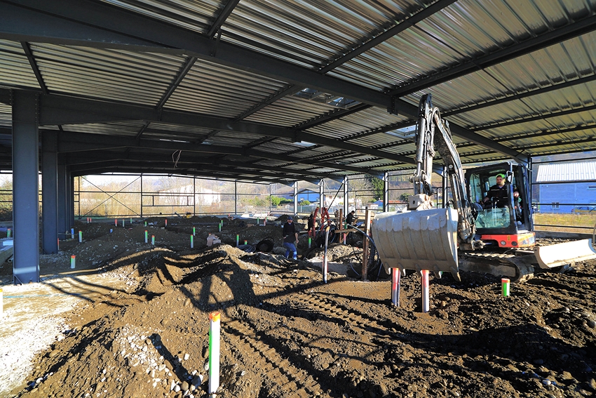 Suivi de chantier LEZTROY Naturopôle Chautagne (du 1er au 15 février)
